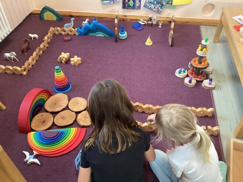 Spielende Kinder
