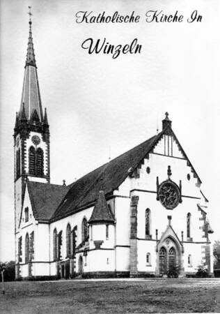 Historisches Bild der katholischen Kirche 