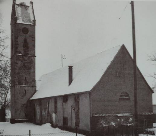 Historischer Blick auf die Alte Kirche