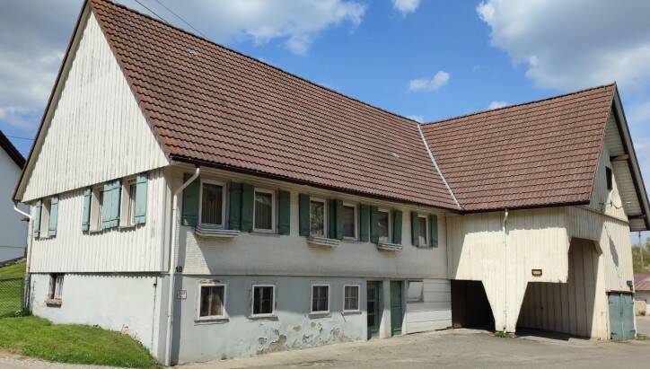 Blick auf das ehemalige Gasthaus Sternen 