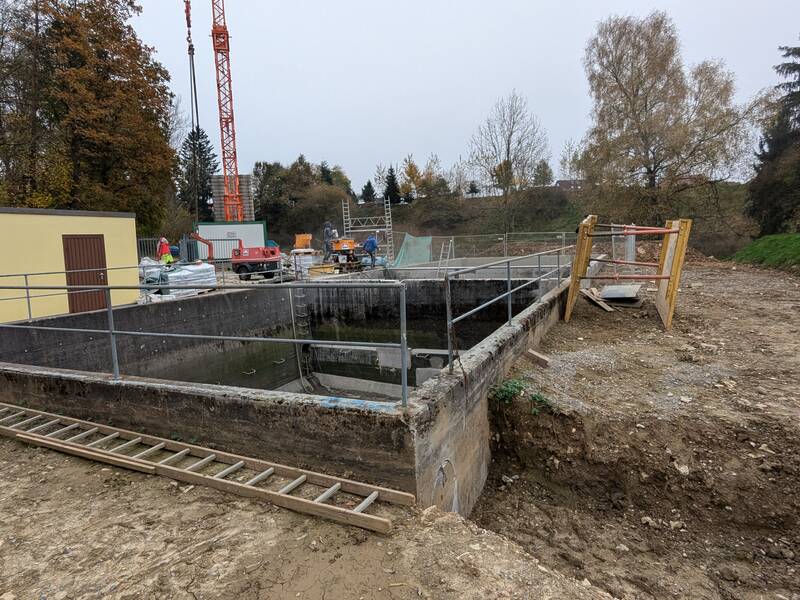 Sanierung Regenüberlaufbecken in Winzeln